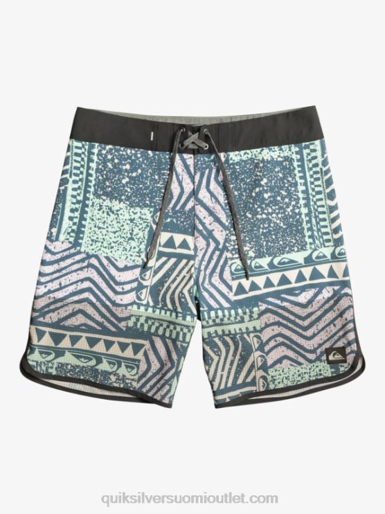 Quiksilver D6JJ36 miehet keskiyön laivasto highlite kampasimpukka 19 boardshortsit