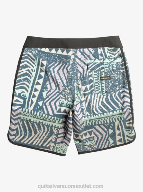 Quiksilver D6JJ36 miehet keskiyön laivasto highlite kampasimpukka 19 boardshortsit