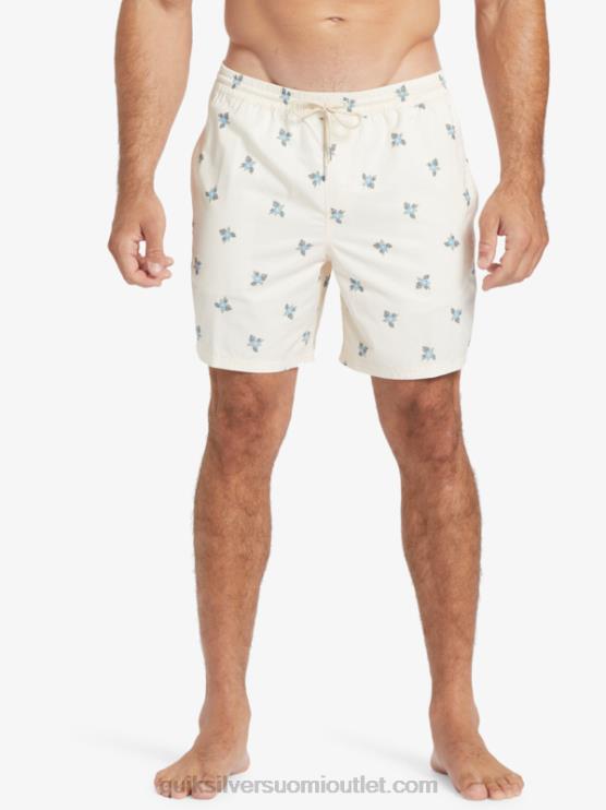 Quiksilver D6JJ397 miehet antiikkivalkoiset pienet polkimet v vesimies pienet polkimet 17 lentopalloa