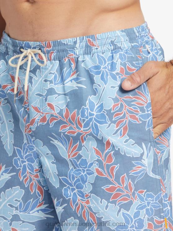Quiksilver D6JJ407 miehet lipunsininen täydellinen tunnelma v vesimies täydellinen fiilis 17 lentopalloa