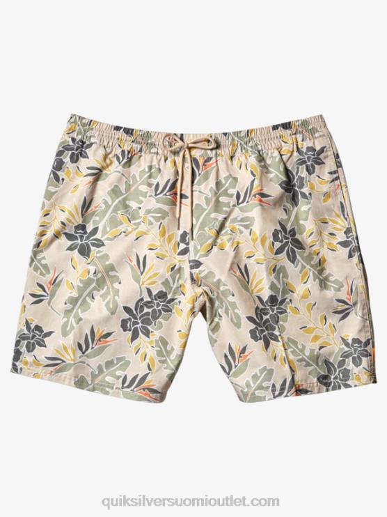 Quiksilver D6JJ408 miehet ruskea riisi täydellinen tunne vesimies täydellinen fiilis 17 lentopalloa