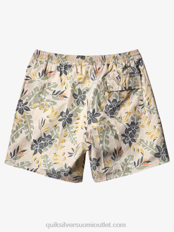Quiksilver D6JJ408 miehet ruskea riisi täydellinen tunne vesimies täydellinen fiilis 17 lentopalloa