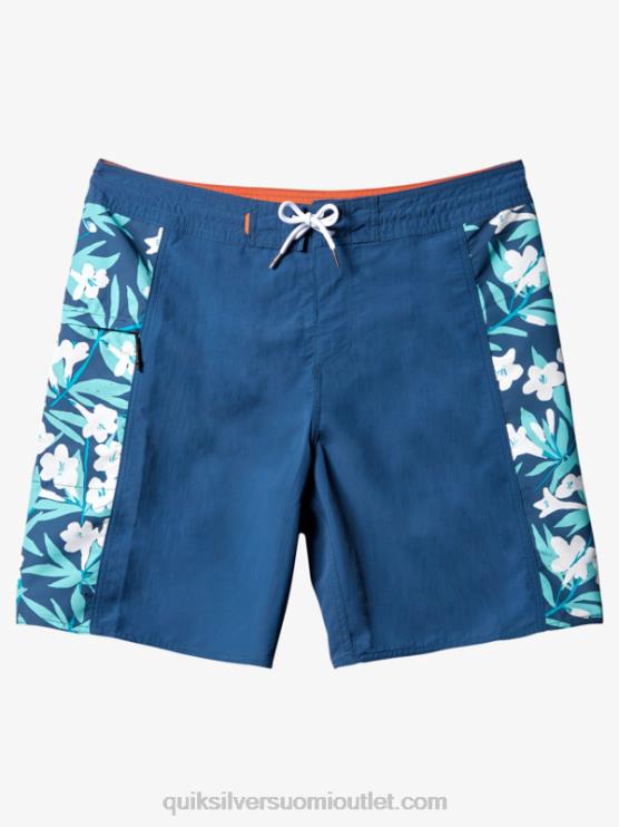 Quiksilver D6JJ416 miehet lippu sininen waterman cliffside kiinteät 19 boardshortsit