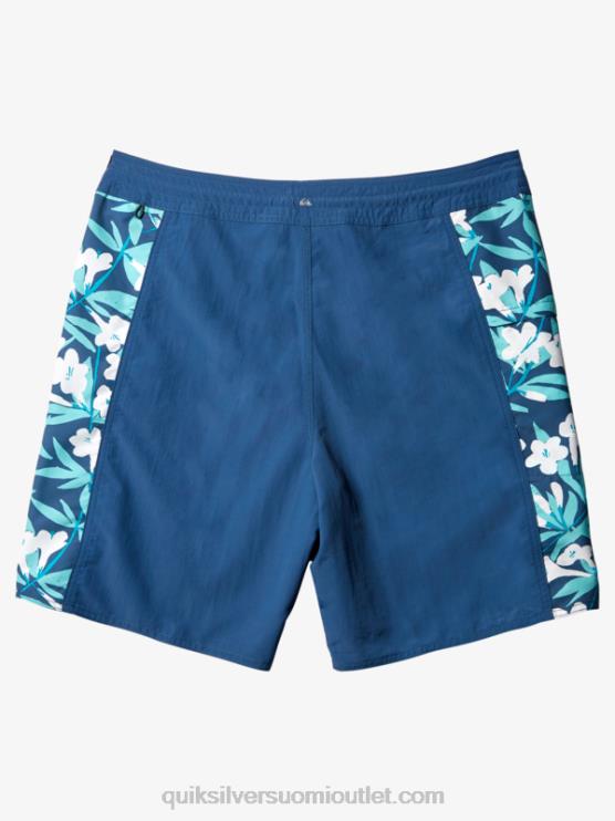 Quiksilver D6JJ416 miehet lippu sininen waterman cliffside kiinteät 19 boardshortsit