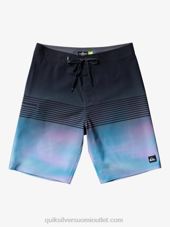 Quiksilver D6JJ451 miehet musta surfsilk slab 21 boardshortsit