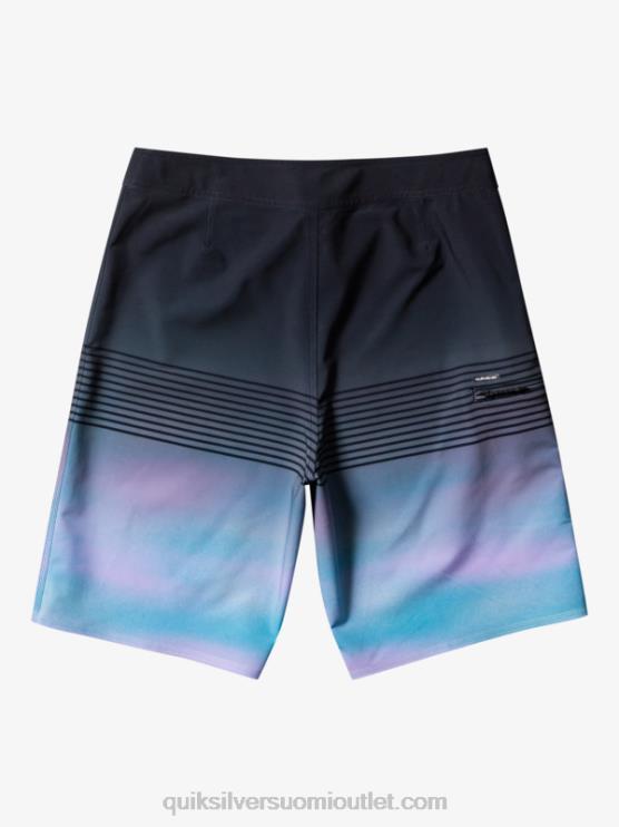 Quiksilver D6JJ451 miehet musta surfsilk slab 21 boardshortsit