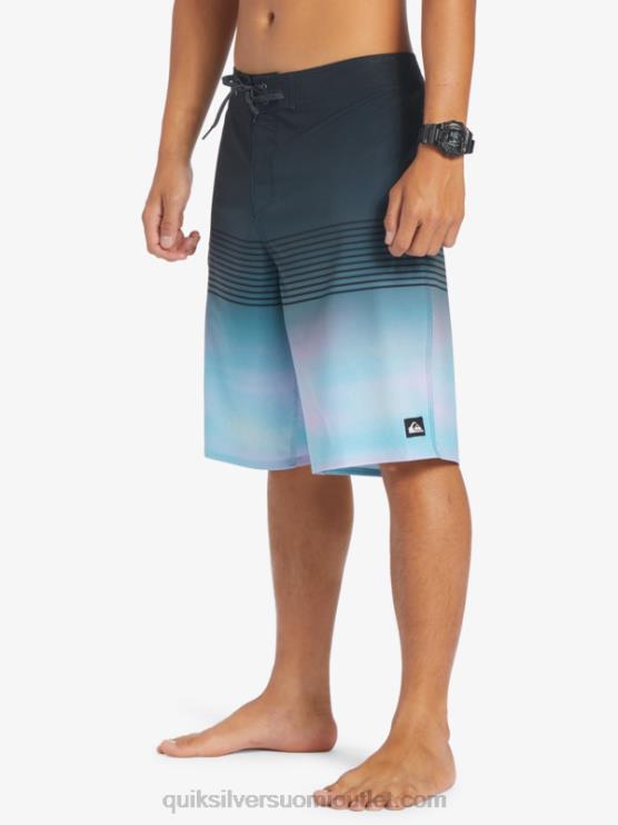 Quiksilver D6JJ451 miehet musta surfsilk slab 21 boardshortsit