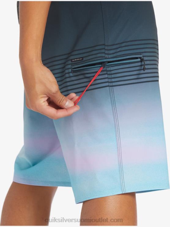 Quiksilver D6JJ451 miehet musta surfsilk slab 21 boardshortsit