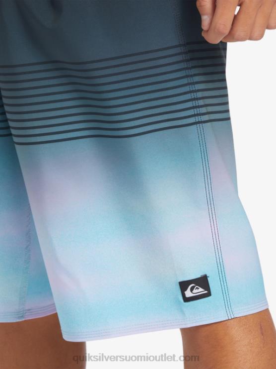 Quiksilver D6JJ451 miehet musta surfsilk slab 21 boardshortsit
