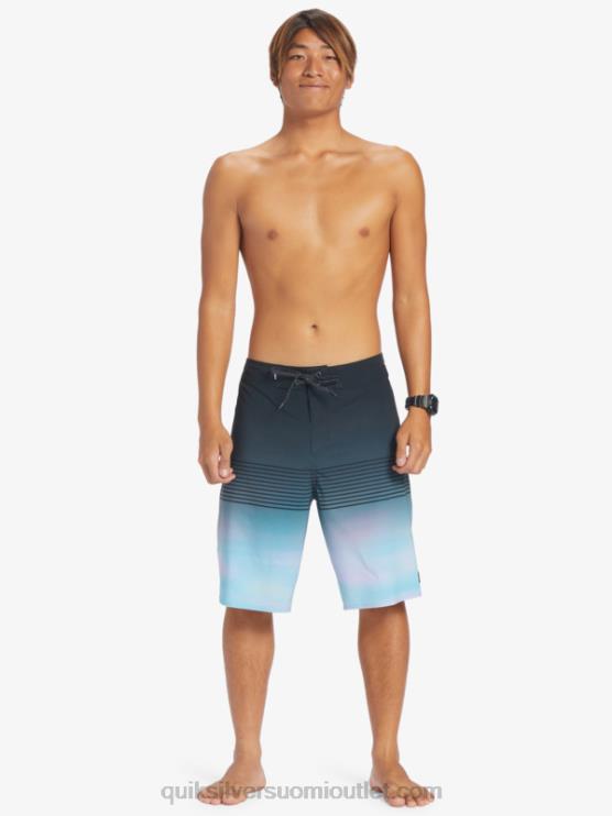 Quiksilver D6JJ451 miehet musta surfsilk slab 21 boardshortsit