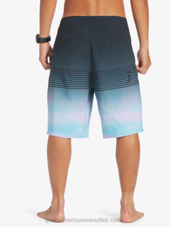 Quiksilver D6JJ451 miehet musta surfsilk slab 21 boardshortsit