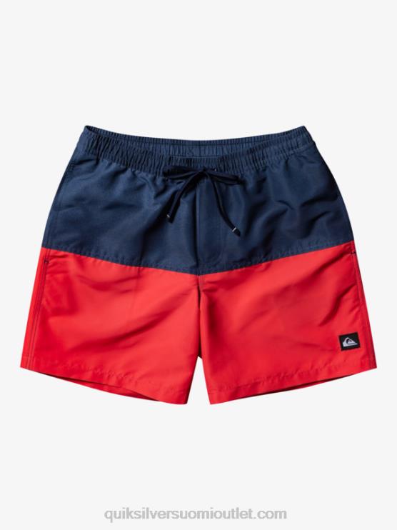 Quiksilver D6JJ483 miehet laivasto bleiseri peppu logo 17 volleya