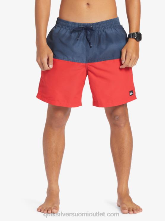 Quiksilver D6JJ483 miehet laivasto bleiseri peppu logo 17 volleya