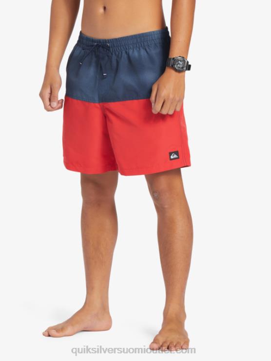 Quiksilver D6JJ483 miehet laivasto bleiseri peppu logo 17 volleya