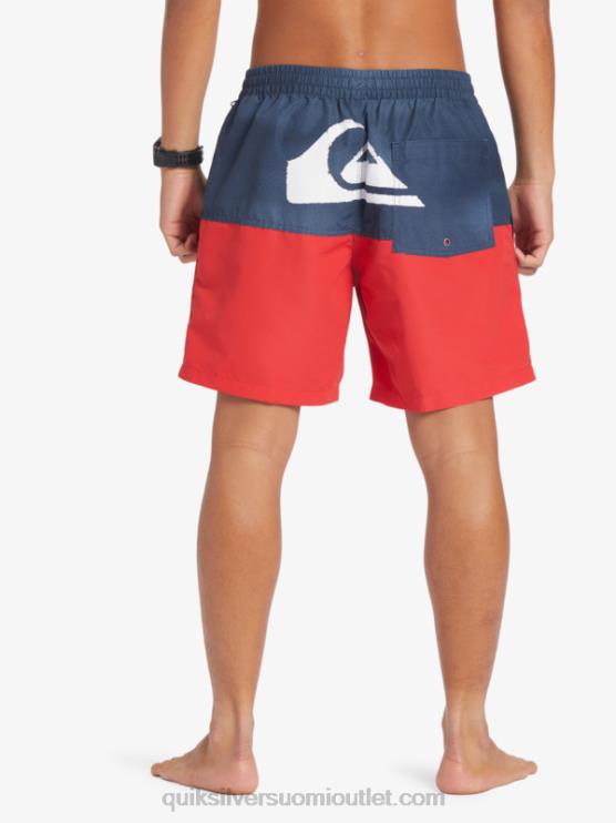 Quiksilver D6JJ483 miehet laivasto bleiseri peppu logo 17 volleya