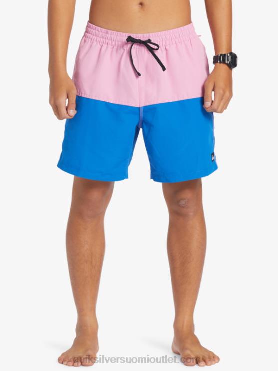 Quiksilver D6JJ484 miehet moonlite mauve peppu logo 17 volleya