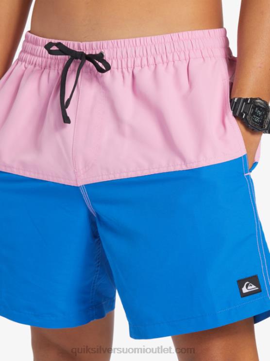 Quiksilver D6JJ484 miehet moonlite mauve peppu logo 17 volleya