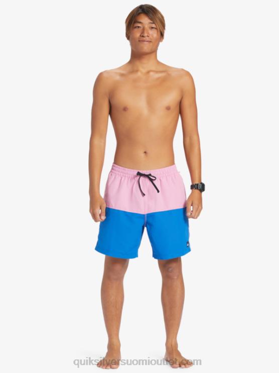 Quiksilver D6JJ484 miehet moonlite mauve peppu logo 17 volleya