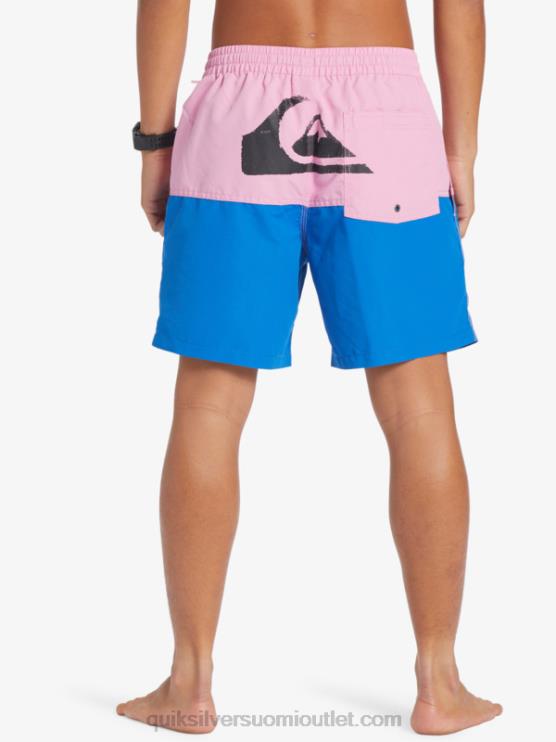 Quiksilver D6JJ484 miehet moonlite mauve peppu logo 17 volleya