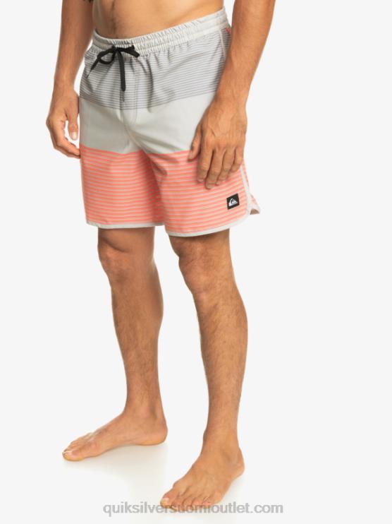 Quiksilver D6JJ513 miehet harmaa violetti surfsilk tijuana 17 lentopalloa