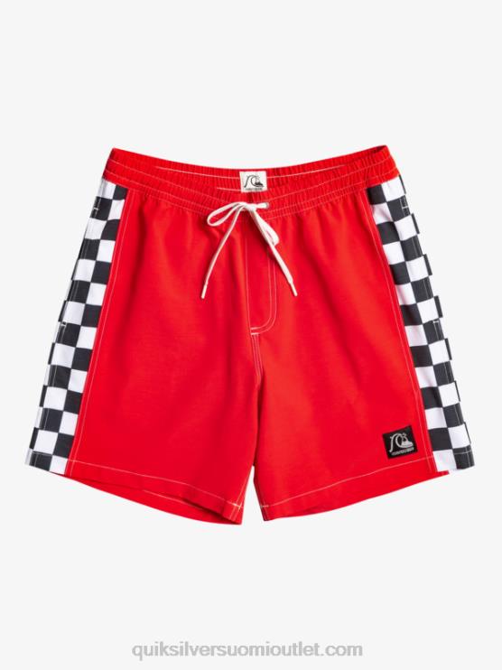 Quiksilver D6JJ530 miehet korkean riskin punainen alkuperäinen kaari 17 volleyt