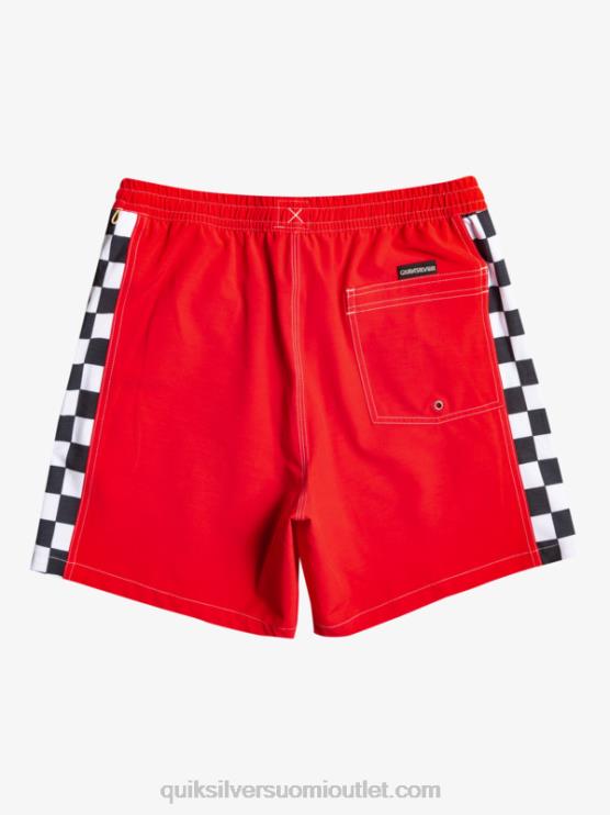Quiksilver D6JJ530 miehet korkean riskin punainen alkuperäinen kaari 17 volleyt
