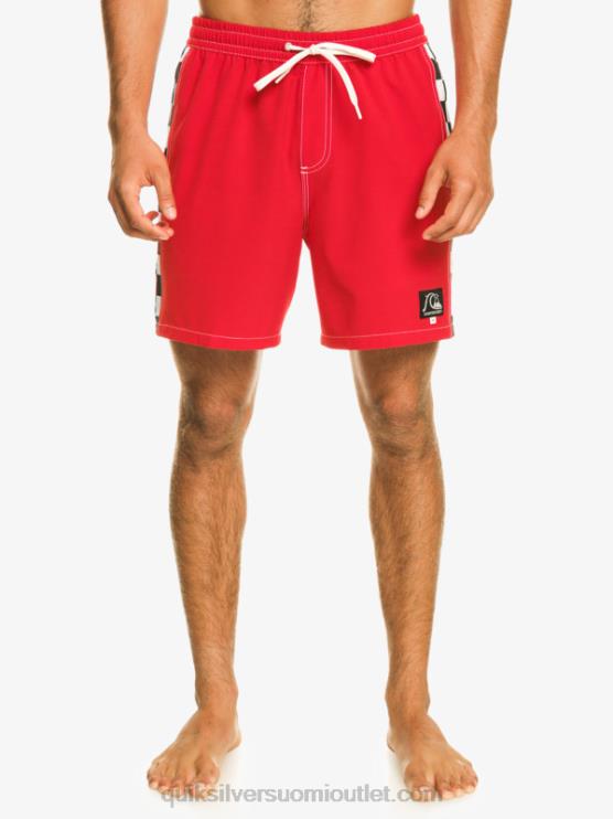 Quiksilver D6JJ530 miehet korkean riskin punainen alkuperäinen kaari 17 volleyt