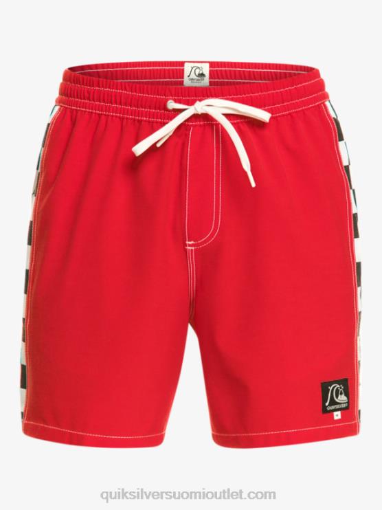 Quiksilver D6JJ530 miehet korkean riskin punainen alkuperäinen kaari 17 volleyt