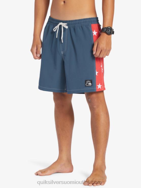 Quiksilver D6JJ533 miehet keskiyön laivasto alkuperäinen kaari 17 volleyt