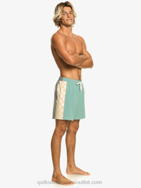 Quiksilver D6JJ534 miehet britanen sininen alkuperäinen kaari 17 volleyt