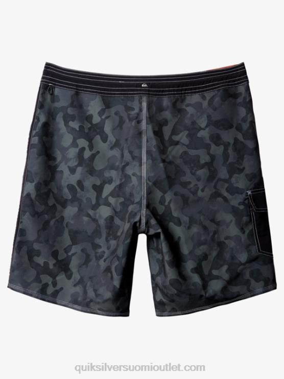 Quiksilver D6JJ535 miehet musta takaiskuhäivytys vesimies, 19 boardshortsit