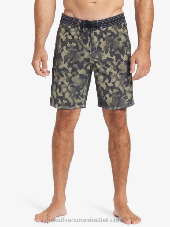Quiksilver D6JJ535 miehet musta takaiskuhäivytys vesimies, 19 boardshortsit