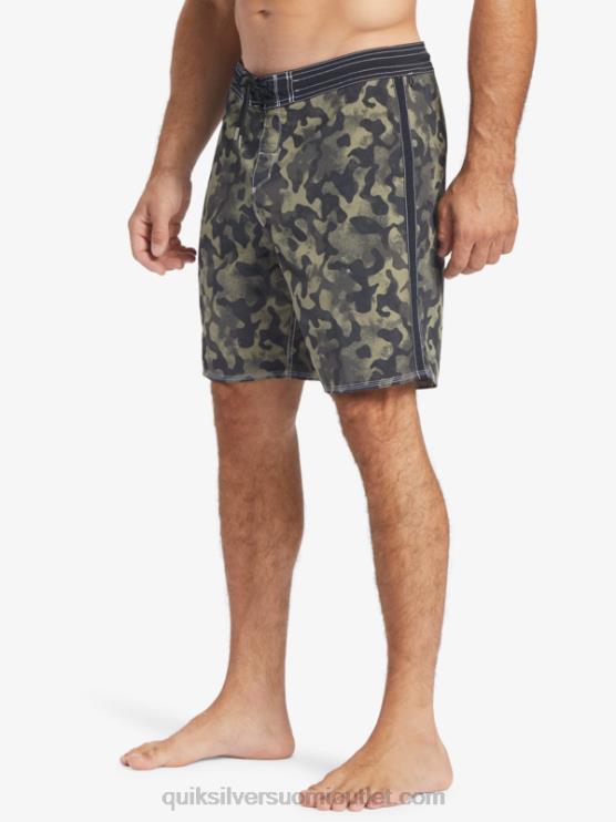 Quiksilver D6JJ535 miehet musta takaiskuhäivytys vesimies, 19 boardshortsit