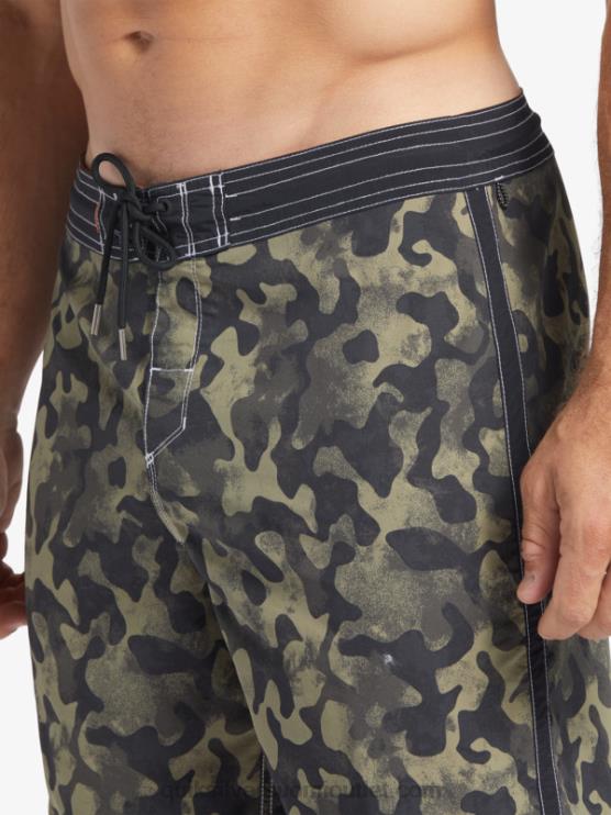 Quiksilver D6JJ535 miehet musta takaiskuhäivytys vesimies, 19 boardshortsit