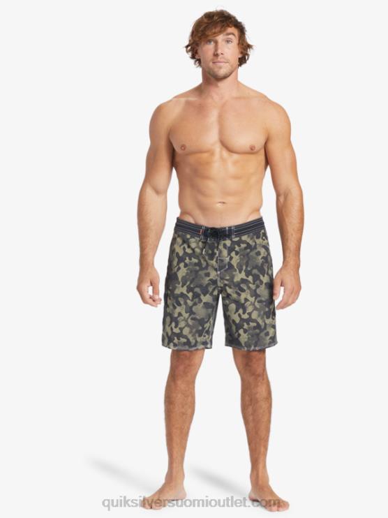 Quiksilver D6JJ535 miehet musta takaiskuhäivytys vesimies, 19 boardshortsit