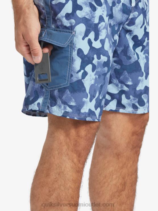Quiksilver D6JJ536 miehet lipun sininen takaisku vesimies, 19 boardshortsit