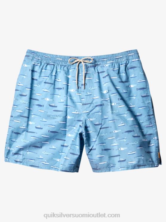 Quiksilver D6JJ544 miehet dusk blue drag viikko vesimies vetää viikko 17 lentopalloa