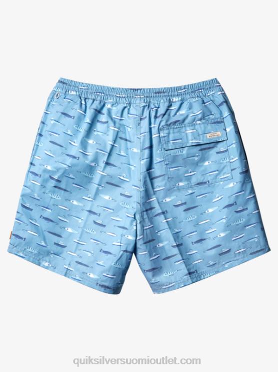 Quiksilver D6JJ544 miehet dusk blue drag viikko vesimies vetää viikko 17 lentopalloa