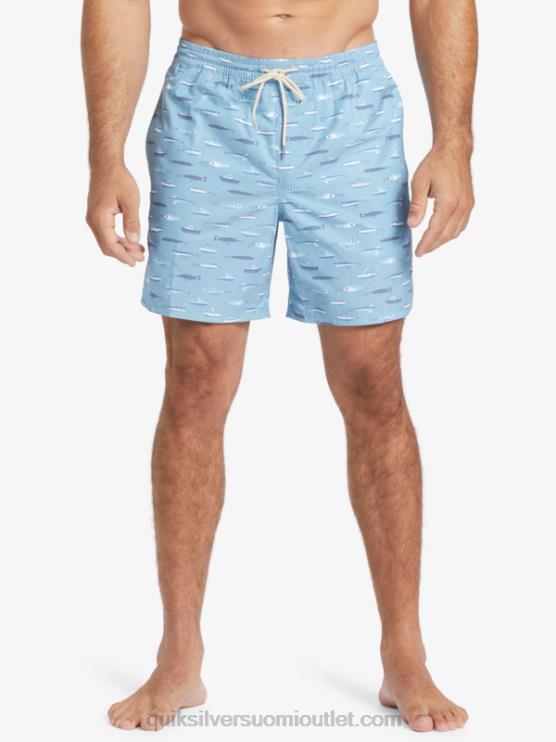 Quiksilver D6JJ544 miehet dusk blue drag viikko vesimies vetää viikko 17 lentopalloa