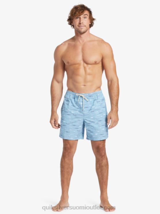 Quiksilver D6JJ544 miehet dusk blue drag viikko vesimies vetää viikko 17 lentopalloa