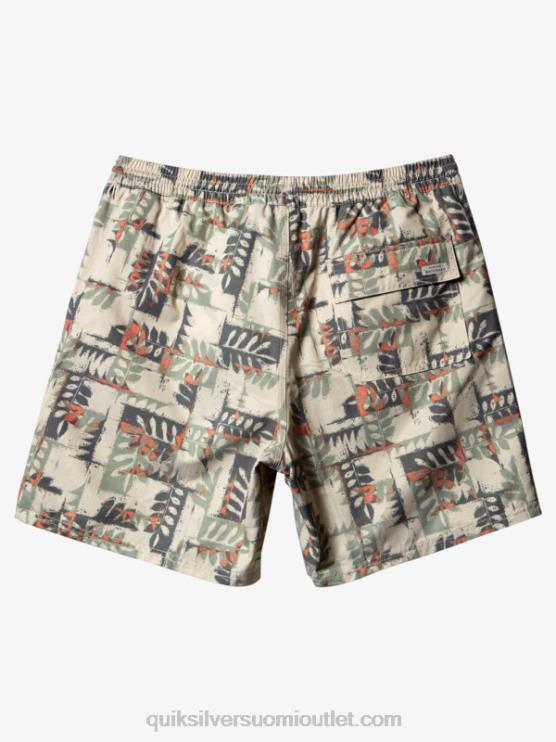 Quiksilver D6JJ546 miehet ruskean riisin kanootti vesimies kanootit riutta 17 lentopalloa