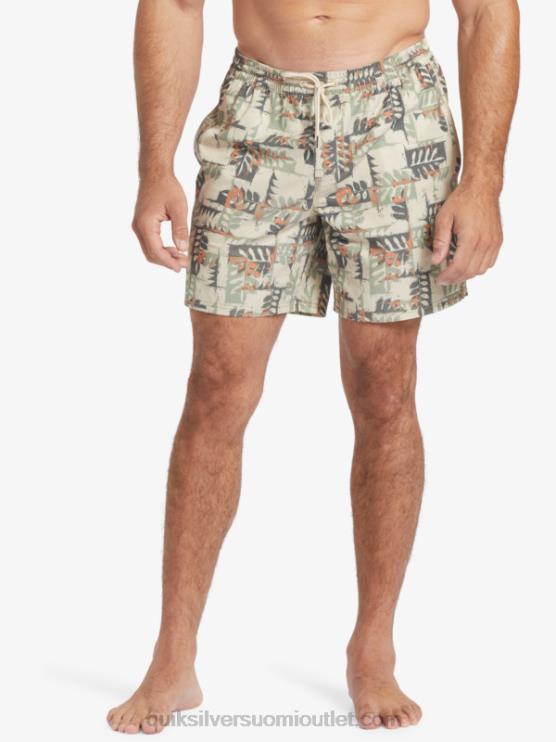 Quiksilver D6JJ546 miehet ruskean riisin kanootti vesimies kanootit riutta 17 lentopalloa