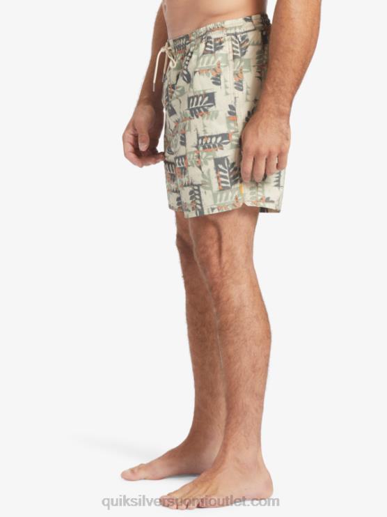 Quiksilver D6JJ546 miehet ruskean riisin kanootti vesimies kanootit riutta 17 lentopalloa