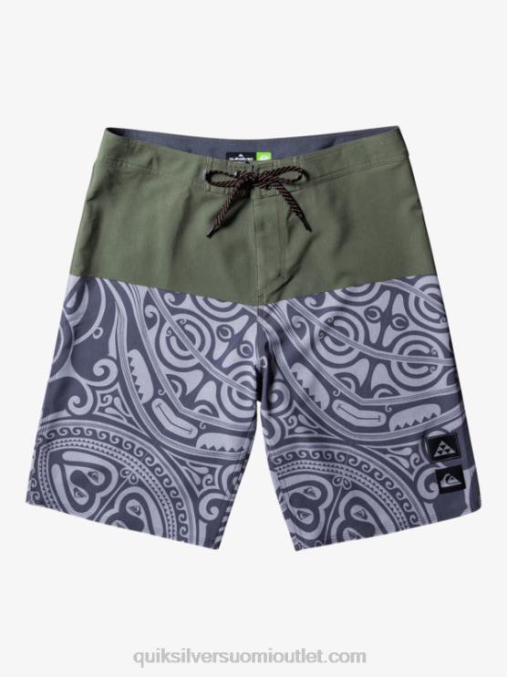 Quiksilver D6JJ561 miehet timjami surfsilk musteella 21 boardshortsit