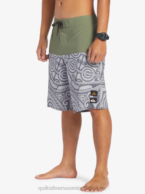 Quiksilver D6JJ561 miehet timjami surfsilk musteella 21 boardshortsit