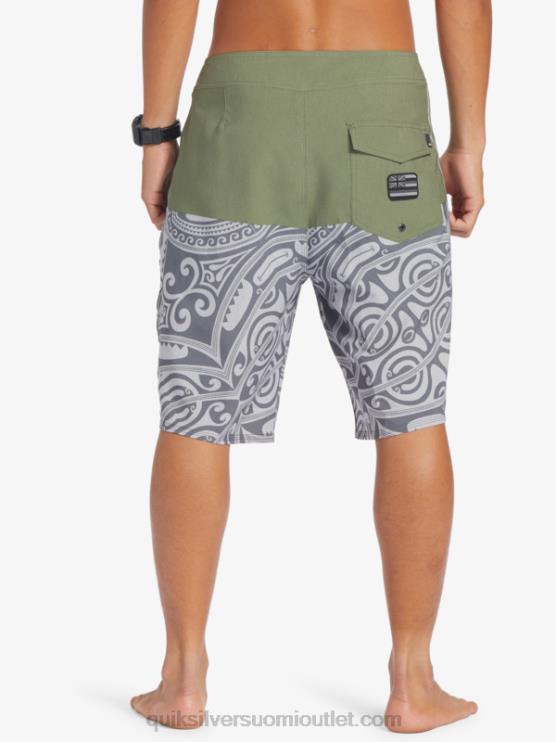 Quiksilver D6JJ561 miehet timjami surfsilk musteella 21 boardshortsit