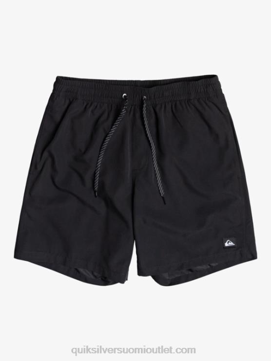 Quiksilver D6JJ619 miehet musta päivittäin 17 lentopalloa