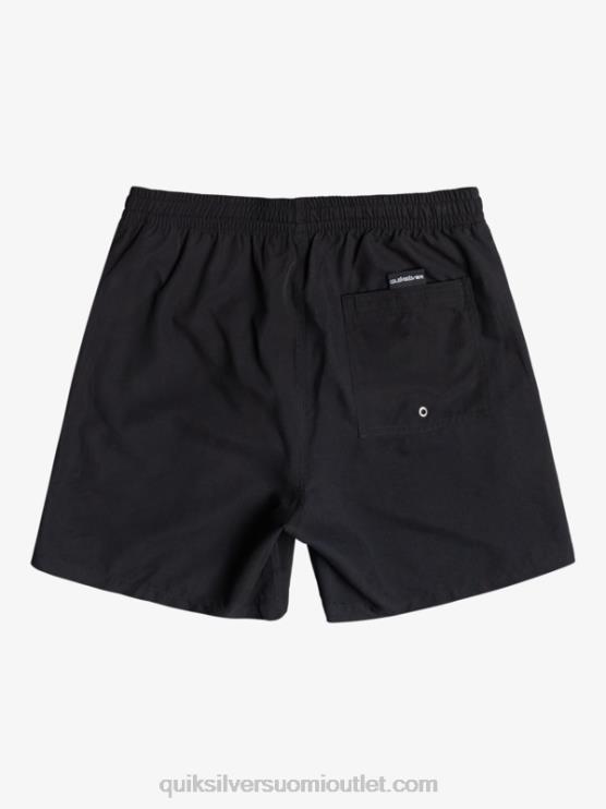 Quiksilver D6JJ619 miehet musta päivittäin 17 lentopalloa