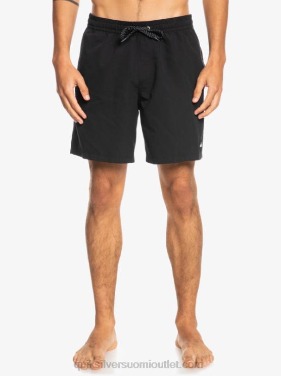 Quiksilver D6JJ619 miehet musta päivittäin 17 lentopalloa