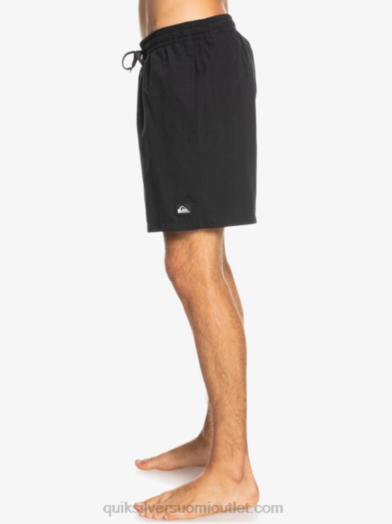 Quiksilver D6JJ619 miehet musta päivittäin 17 lentopalloa